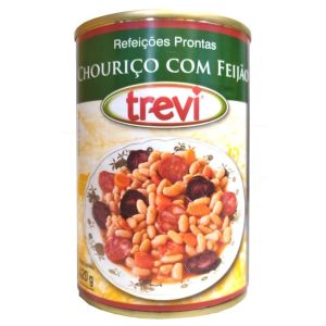 CHORIZO AVEC HARICOT TREVI BOITE 420GR