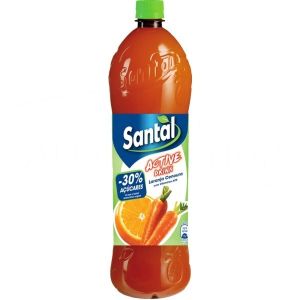 SANTAL ACTIVE DRINK ORANGE CARROTE 0% SUCRE 1,5L