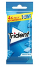 TRIDENT CHICLETS FRESH MENTA 4*PACK