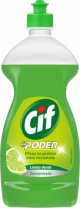 CIF VAISSELLE ACT. GEL CITRON VERT 600ML