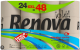 PAPIER TOILETTE RENOVA 24XXL=48 R